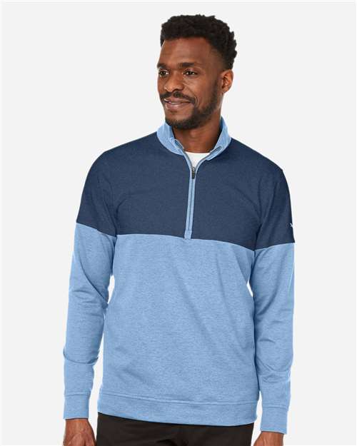 Puma Golf Men's Cloudspun Warm Up Quarter-Zip Pullover thumbnail 2