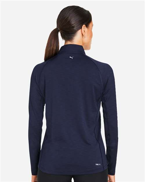 Puma Golf Women's You-V Quarter-Zip Pullover thumbnail 5