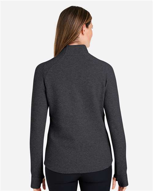 North End Women's Spirit Textured Quarter-Zip Pullover thumbnail 5