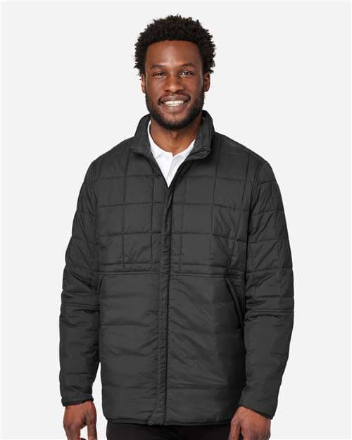 North End Unisex Aura Fleece-Lined Jacket thumbnail 2