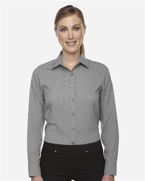 North End Women's Melange Performance Shirt thumbnail 2