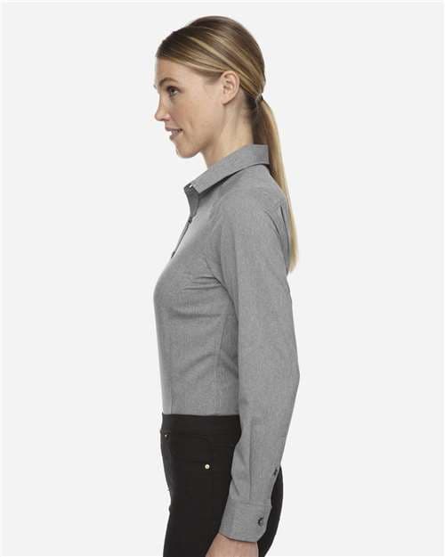 North End Women's Melange Performance Shirt thumbnail 4