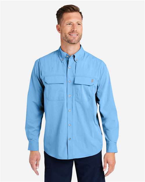 HUK Men's Creekbed Pocket Fishing Shirt thumbnail 2