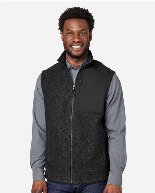North End Men's Aura Sweater Fleece Vest thumbnail 2