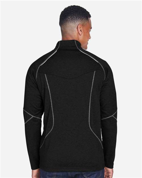 North End Men's Catalyst Performance Fleece Quarter-Zip Pullover thumbnail 5