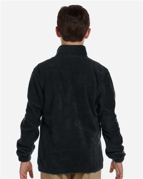 Harriton Youth Full-Zip Fleece thumbnail 5