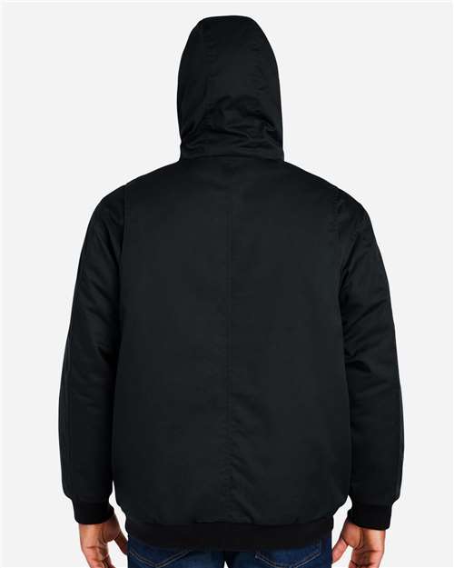 Harriton Unisex ClimaBloc® Heavyweight Hooded Full-Zip Jacket thumbnail 5