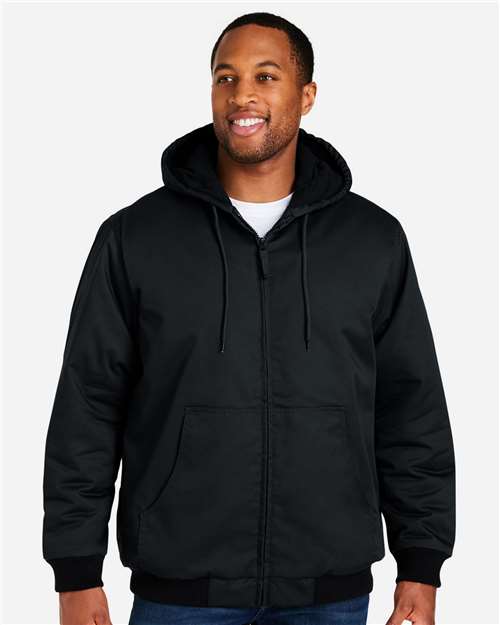 Harriton Unisex ClimaBloc® Heavyweight Hooded Full-Zip Jacket thumbnail 2