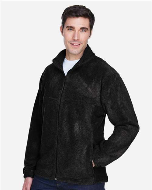Harriton Men's Tall Full-Zip Fleece thumbnail 6