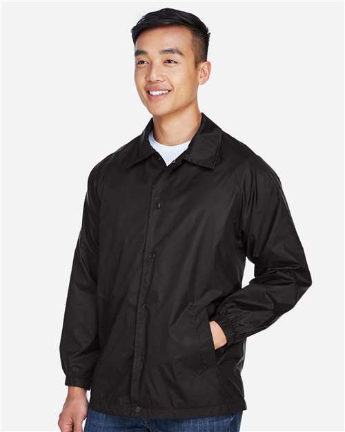 Harriton Unisex Nylon Staff Jacket thumbnail 6