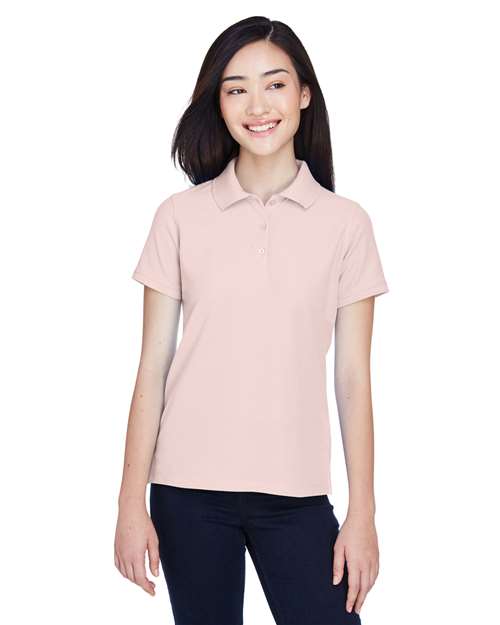 Harriton Women's Blend-Tek™ Polo thumbnail 2