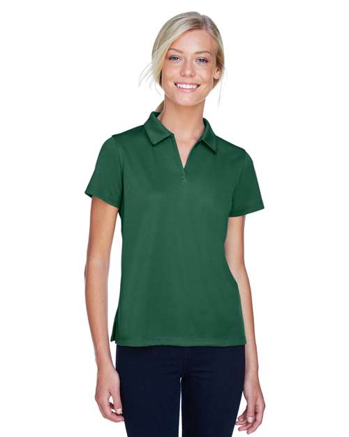 Harriton Women's Double Mesh Polo thumbnail 2