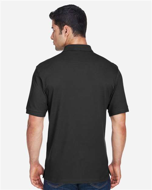 Harriton Men's Tall Cotton Pique Polo thumbnail 5