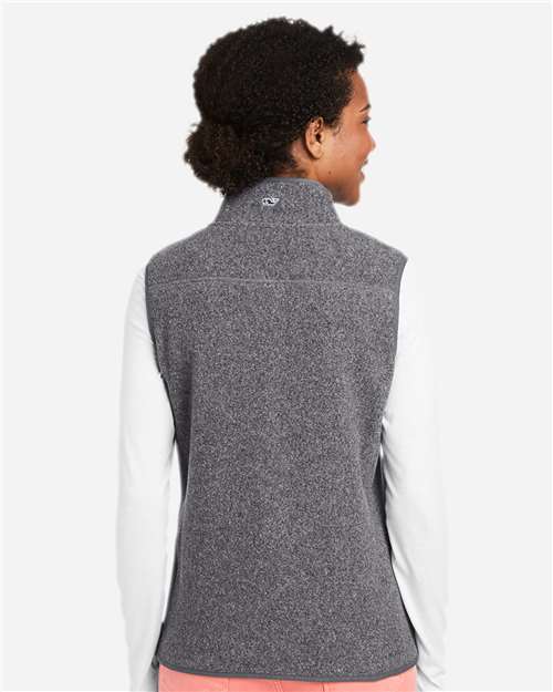 vineyard vines Women's Harbor Fleece Vest thumbnail 5