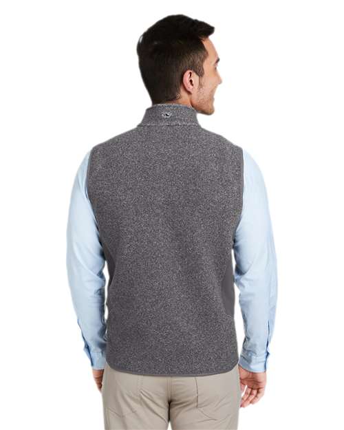 vineyard vines Men's Harbor Fleece Vest thumbnail 5