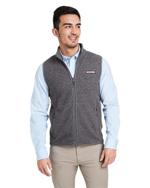 vineyard vines Men's Harbor Fleece Vest thumbnail 2