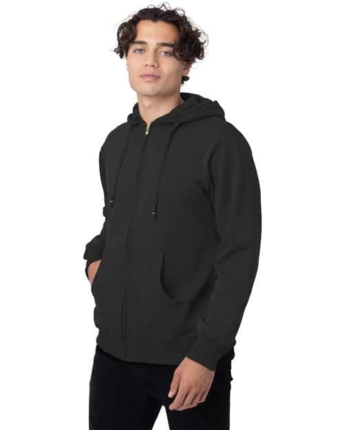 econscious Unisex Heritage Full-Zip Hooded Sweatshirt thumbnail 4