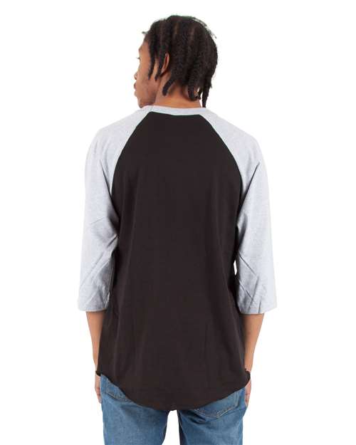 Shaka Wear Unisex Raglan Tee thumbnail 3