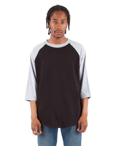 Shaka Wear Unisex Raglan Tee thumbnail 2