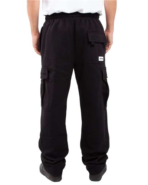 Shaka Wear Unisex Fleece Cargo Sweatpants thumbnail 3