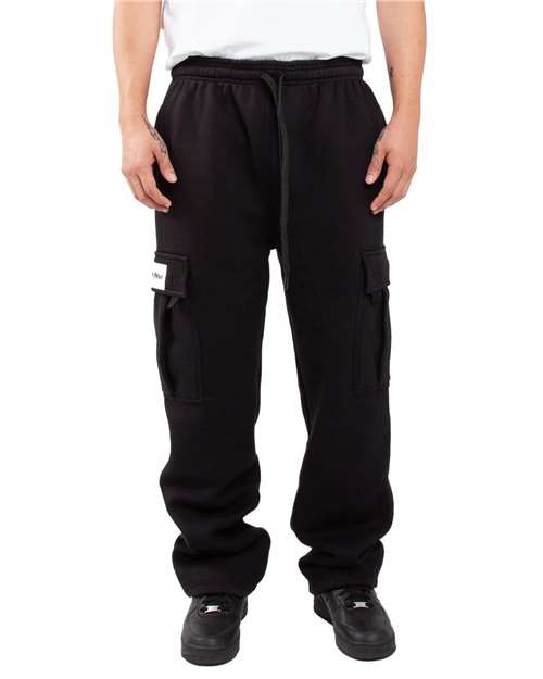 Shaka Wear Unisex Fleece Cargo Sweatpants thumbnail 2