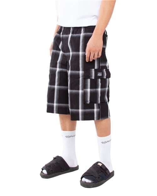 Shaka Wear Unisex Plaid Shorts thumbnail 4