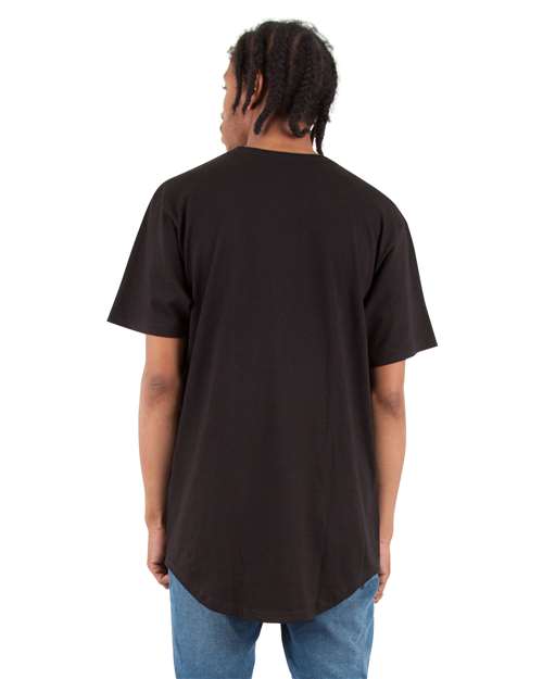Shaka Wear Unisex Curved Hem Long Tee thumbnail 3