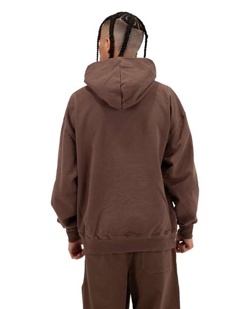Shaka Wear Unisex Los Angeles Garment-Dyed Hoodie Sweatshirt thumbnail 3