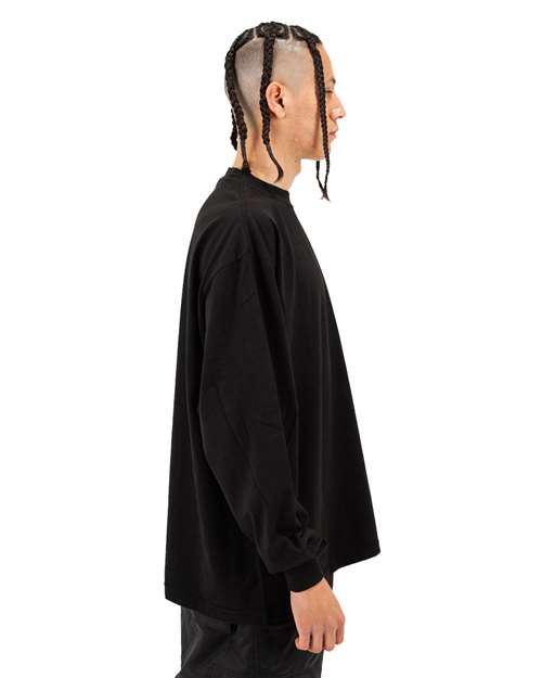 Shaka Wear Unisex Max Heavyweight Garment-Dyed Long Sleeve Tee thumbnail 4