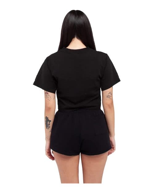 Shaka Wear Women's Garment-Dyed Cropped Tee thumbnail 3