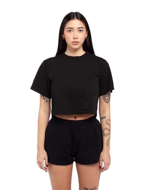 Shaka Wear Women's Garment-Dyed Cropped Tee thumbnail 2
