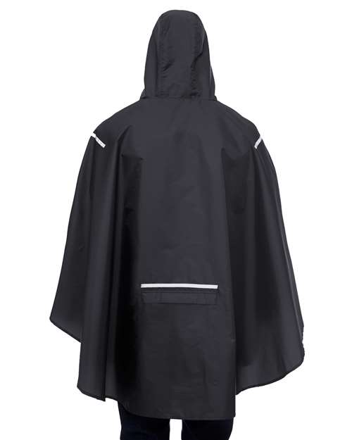 Team 365 Unisex Zone Protect Packable Poncho thumbnail 4