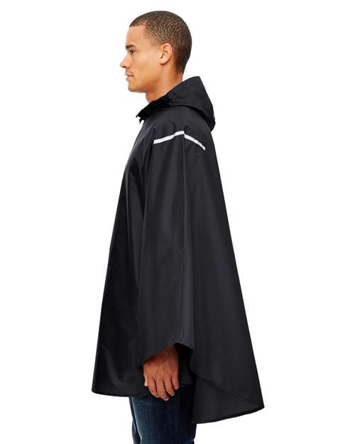 Team 365 Unisex Zone Protect Packable Poncho thumbnail 5