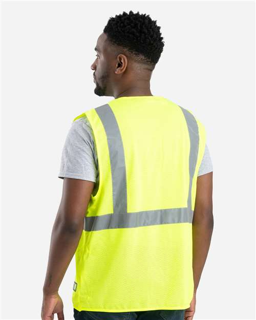 Berne Apparel Men's Hi-Vis Class 2 Economy Vest thumbnail 5
