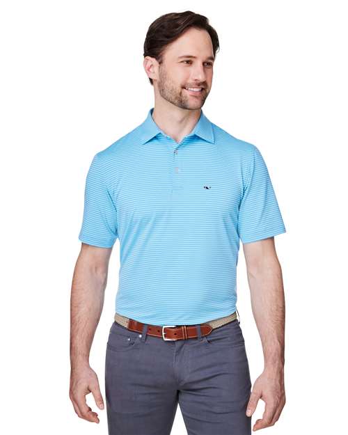 vineyard vines Men's Bradley Stripe Sankaty Polo thumbnail 2