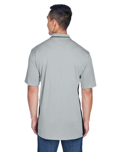 UltraClub Men's Cool & Dry Sport Two-Tone Polo thumbnail 4