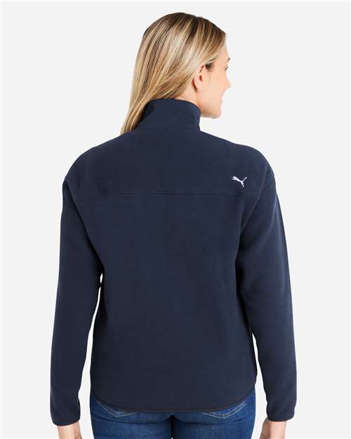 Puma Golf Women's Charley Fleece Full-Zip Jacket thumbnail 5