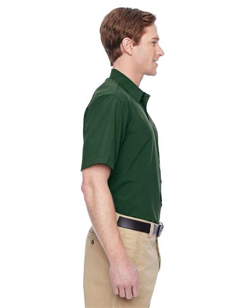Harriton Men's Paradise Short Sleeve Performance Shirt thumbnail 5