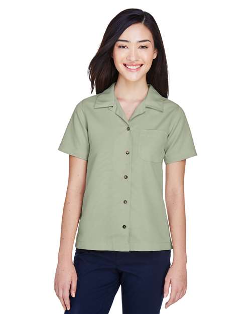 UltraClub Women's Cabana Breeze Camp Shirt thumbnail 2