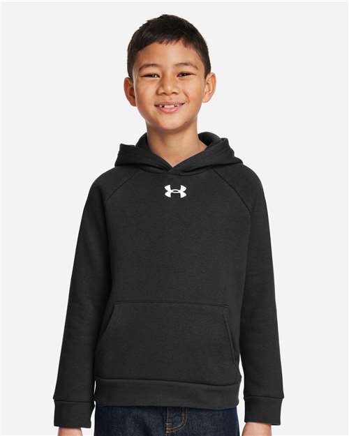 Under Armour Youth Rival Fleece Hooded Sweatshirt thumbnail 2