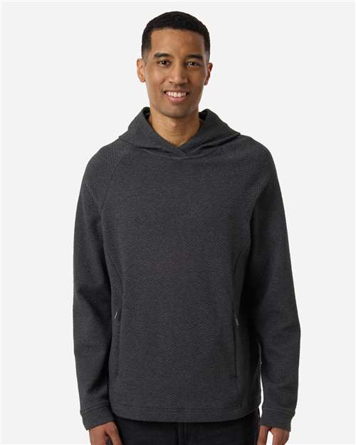 North End Men's Spirit Textured Hooded Pullover thumbnail 2