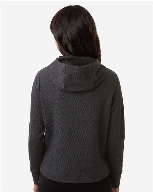 North End Women's Spirit Textured Hooded Pullover thumbnail 5
