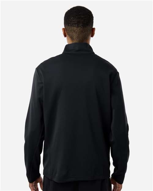 Team 365 Unisex Squad Cadet Quarter-Zip Tech Fleece Pullover thumbnail 5