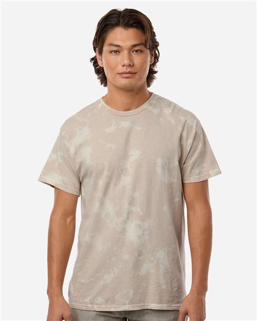 Colortone Unisex Bleach Out Dyed T-Shirt thumbnail 2