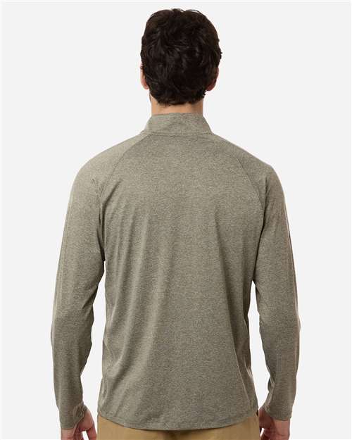 HUK Men's Airweight Heather Quarter-Zip Pullover thumbnail 5