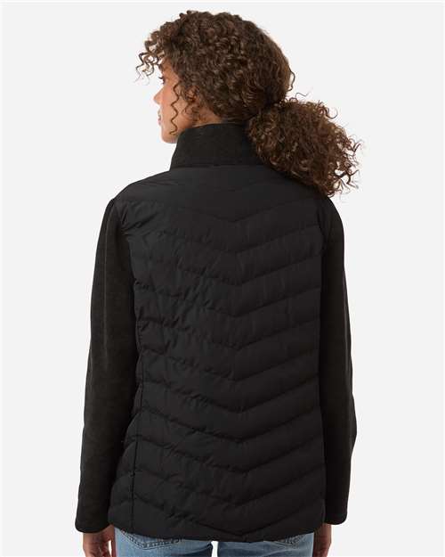 Weatherproof Women's Mixed Media Chevron Jacket thumbnail 5