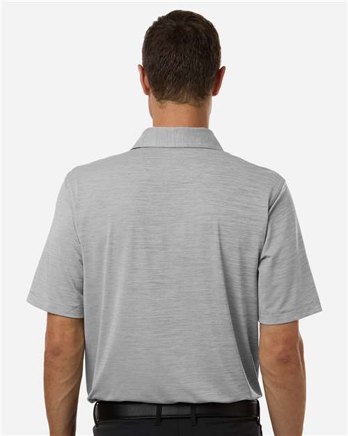 Paragon Men's Bohemian Striped Heather Performance Polo thumbnail 5