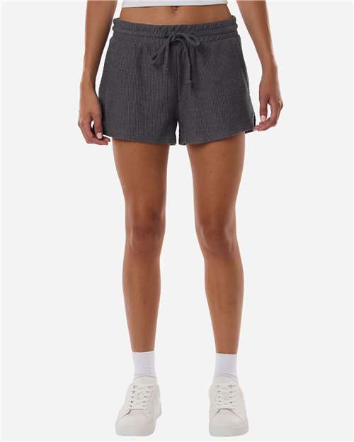 Boxercraft Women's Rib Knit Corded Shorts thumbnail 2