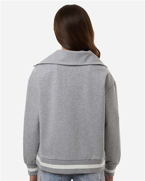 Holloway Women's Heritage Prep Quarter-Zip Pullover thumbnail 5