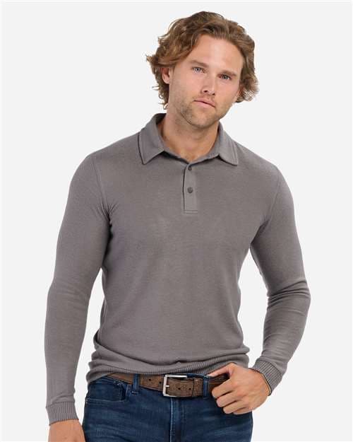 Boxercraft Men's Cuddle Sweater Polo thumbnail 2